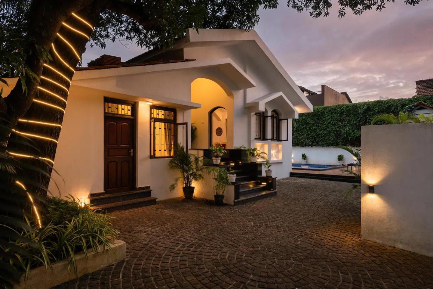 Stone Hearth Villa Andžuna Exteriér fotografie